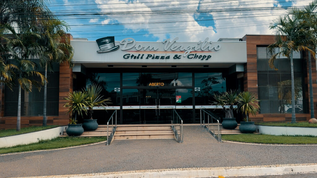 Fachada Dom Vergílio Grill Pizza e Chopp